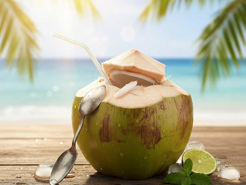 Air Kelapa Muda Minuman Alami Penyejuk Tubuh