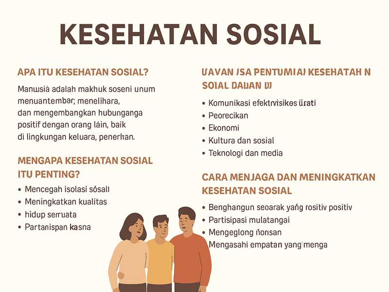 Kesehatan Sosial: Fondasi Kehidupan yang Seimbang