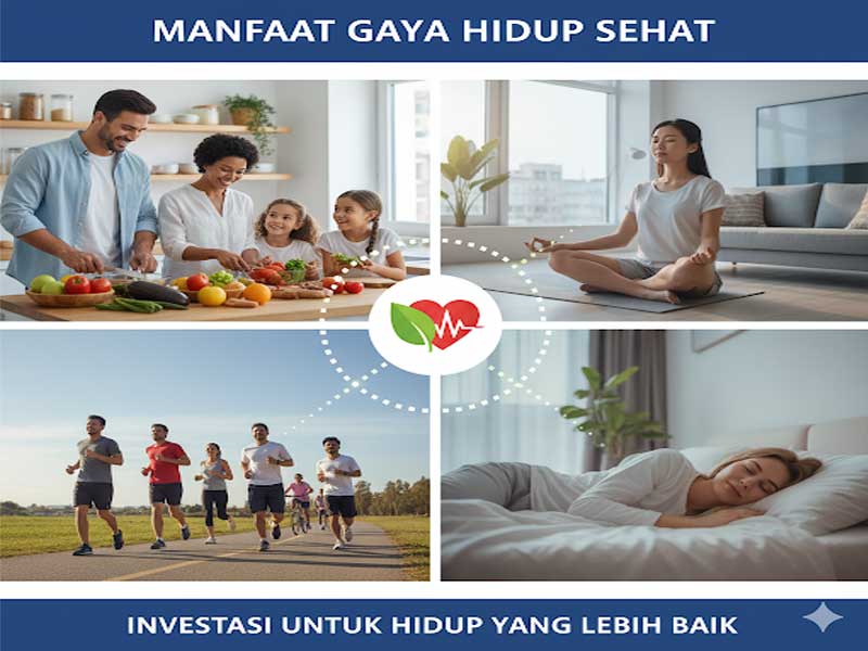 Manfaat Gaya Hidup Sehat Lebih dari Sekadar Sehat dan Investasi