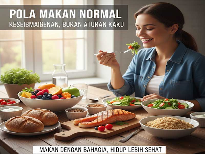 Mengenal Pola Makan Normal: Keseimbangan, Bukan Aturan Kaku