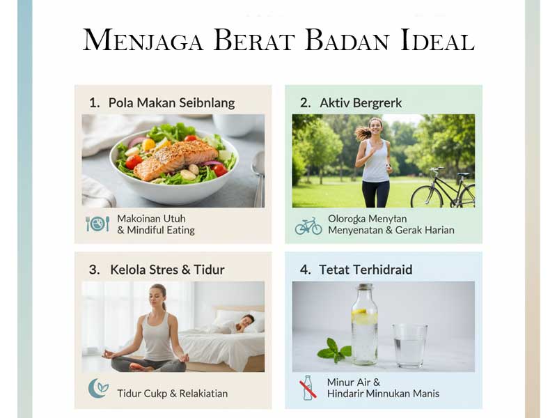 Menjaga Berat Badan Ideal: Lebih dari Sekadar Diet