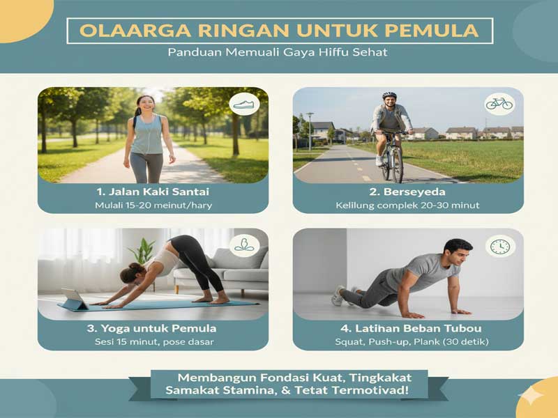 Olahraga Ringan untuk Pemula: Panduan Memulai Gaya Hidup