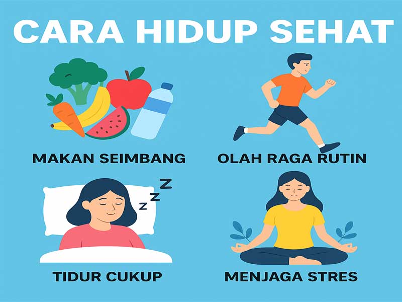 Cara Hidup Sehat: Panduan Lengkap untuk Tubuh dan Pikiran yang Seimbang