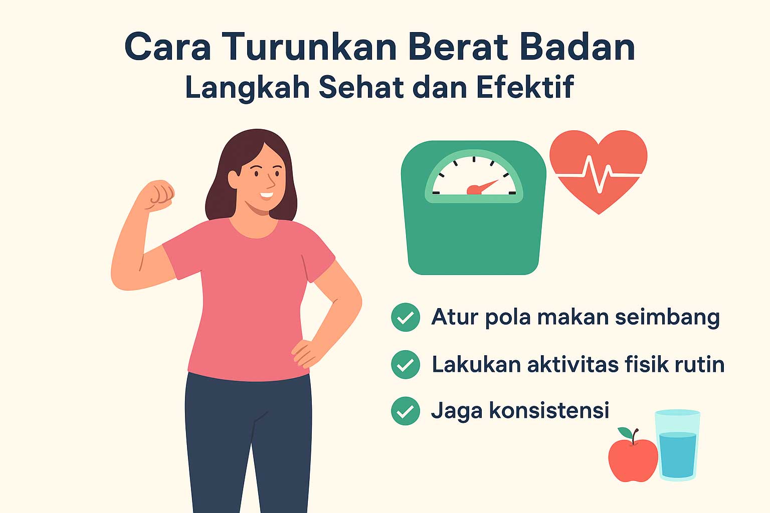 Cara Turunkan Berat Badan: Langkah Sehat dan Efektif