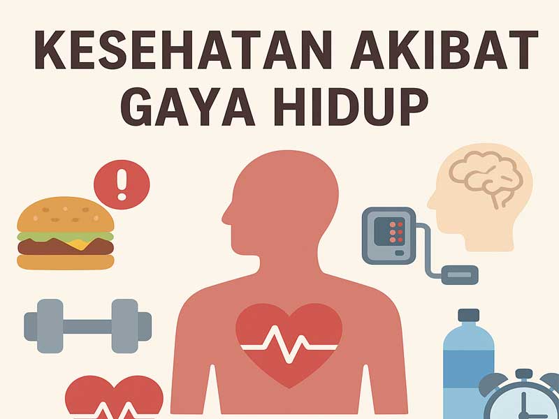 Kesehatan Akibat Gaya Hidup: Ketika Kebiasaan Sehari-hari Menentukan Masa Depan Tubuh