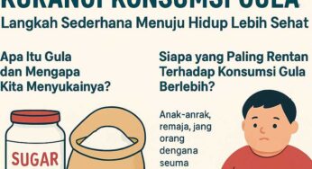 Kurangi Konsumsi Gula: Langkah Sederhana Menuju Hidup Lebih Sehat