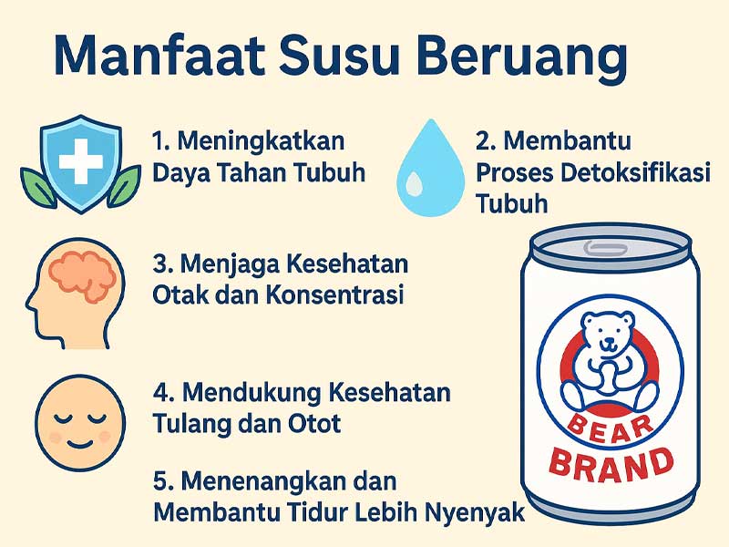 Manfaat Susu Beruang untuk Kesehatan Tubuh dan Masa Depan