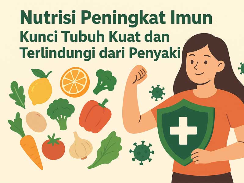 Nutrisi Peningkat Imun: Kunci Tubuh Kuat dan Terlindungi dari Penyakit