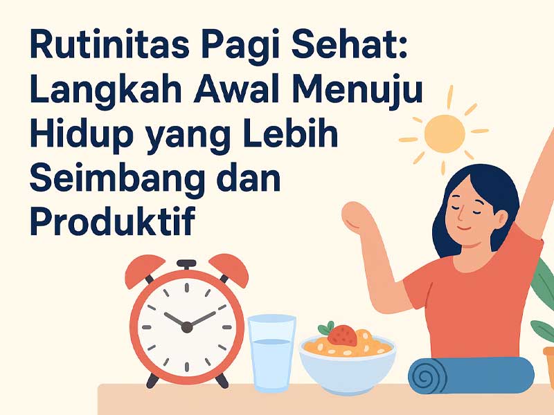 Rutinitas Pagi Sehat: Langkah Awal Menuju Hidup yang Lebih Seimbang